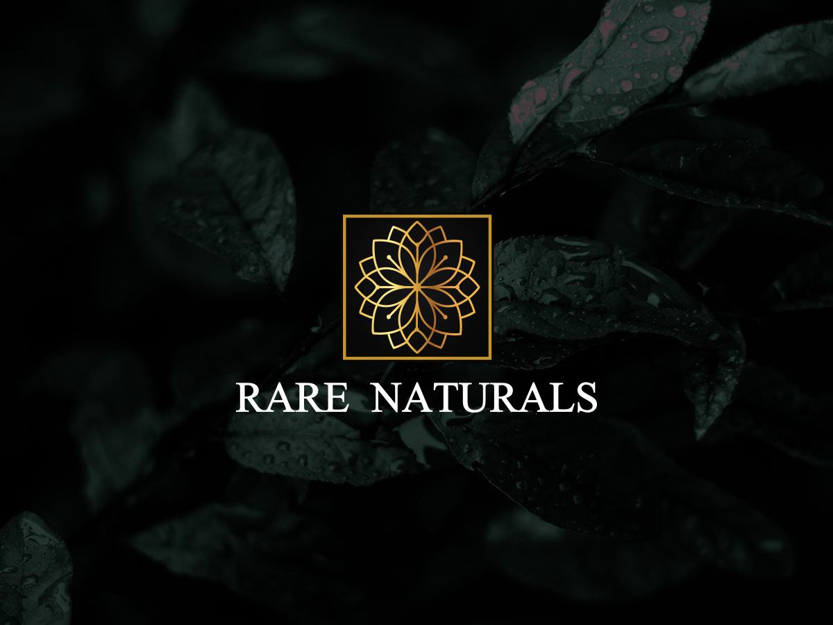 Rare Naturals Logo design