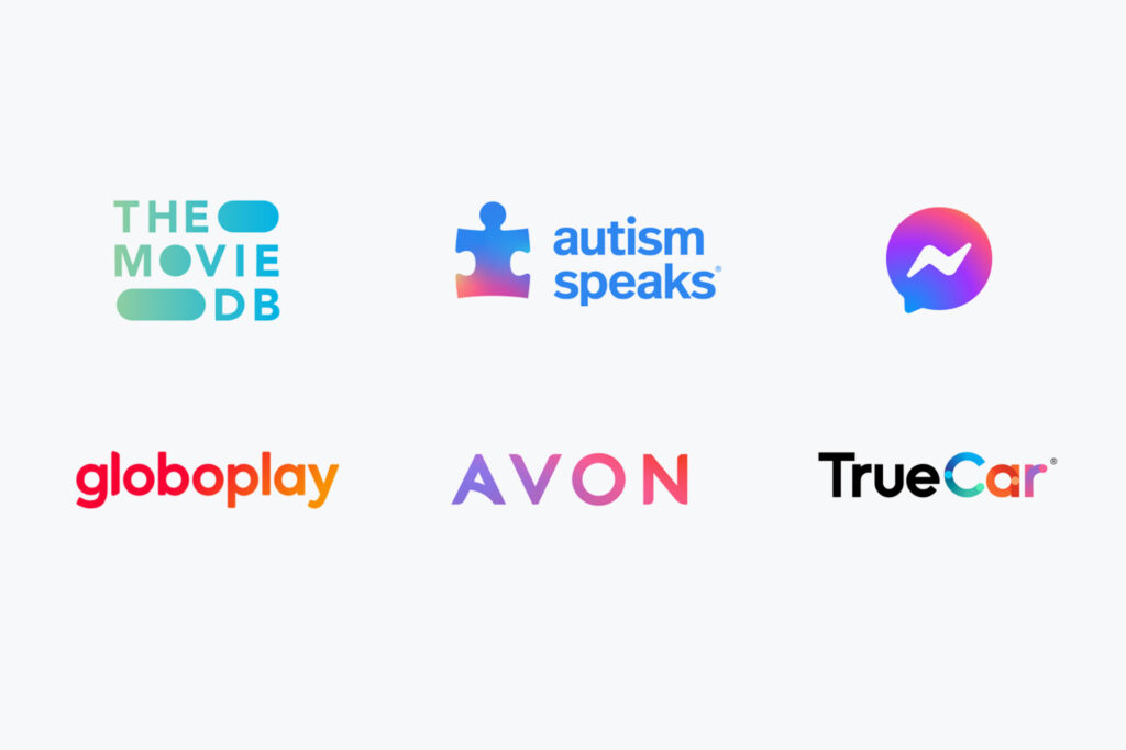 Gradients Logo Design Trend