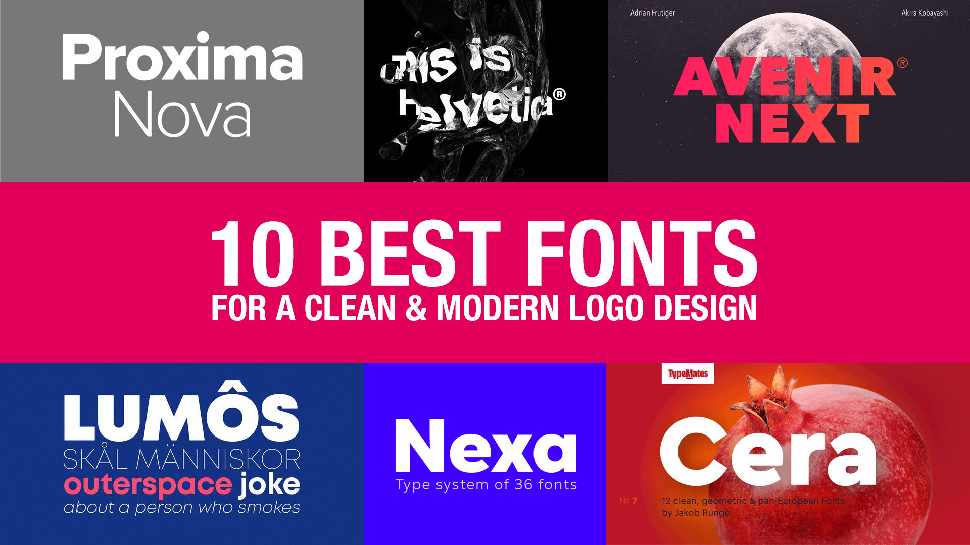 10 Best Fonts For Logos: Top Recommended Fonts For a Clean and Minimalistic  Logo Design